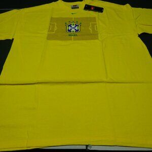 Brasil Soccer | World Cup Pitch Graphic | Brand-New Nike | Rare